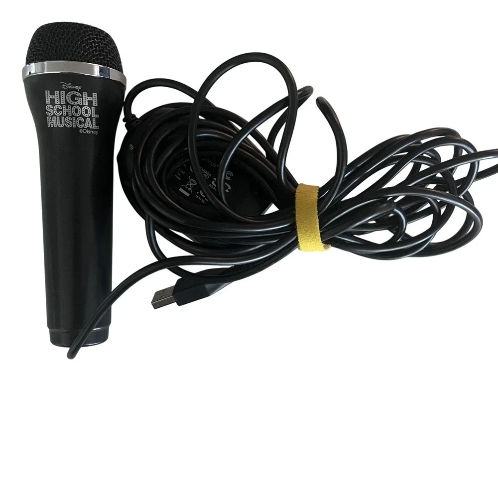 Disney High School Musical USB‎ Microphone Logitech Karaoke Game Mic